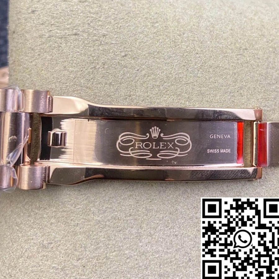 Gold 118235 EW Factory Rolex Rose Day Date 1007